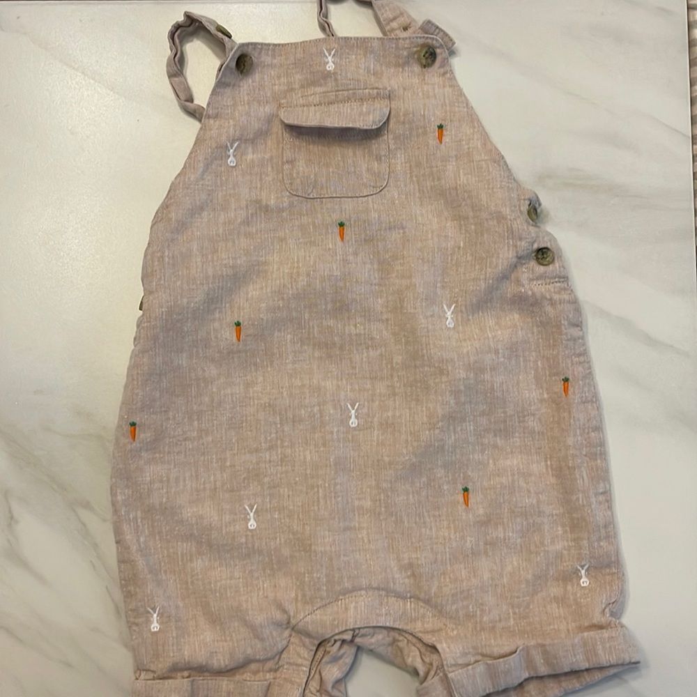Janie and Jack toddler 18/24 months overalls